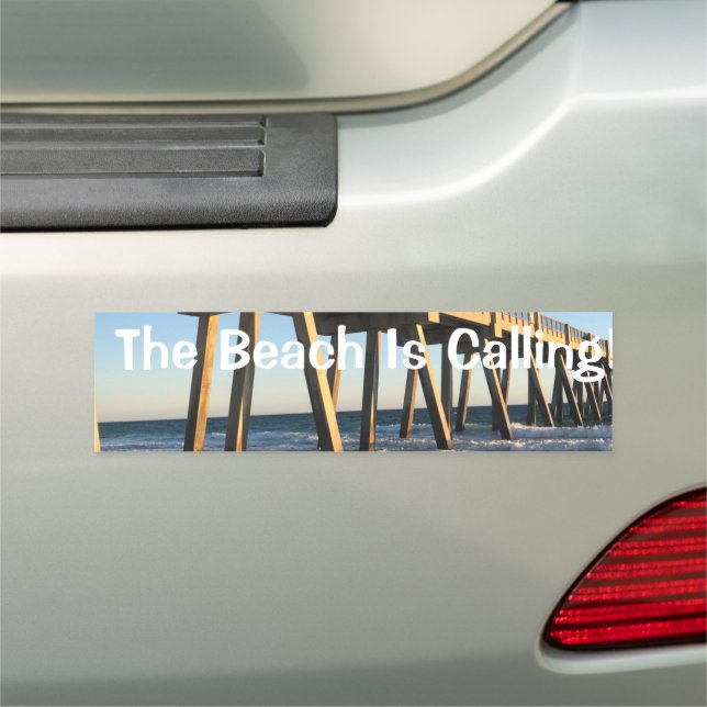 Beach Car Magnet (In Situ)