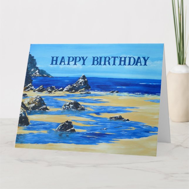 Beach Card (Front)