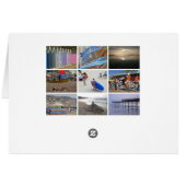 Beach card (Back Horizontal)