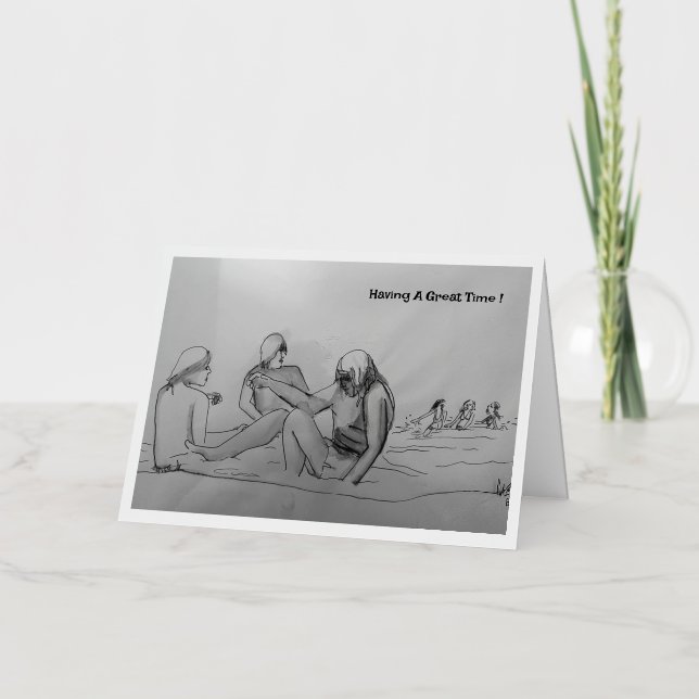 Beach Card (Front)