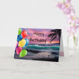 Beach card