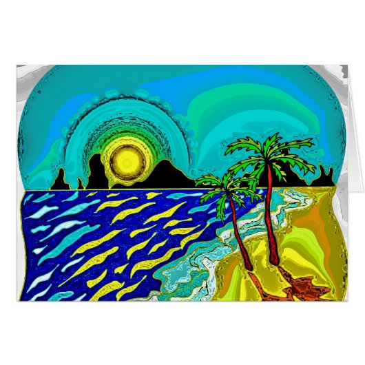Beach Cards (Front Horizontal)