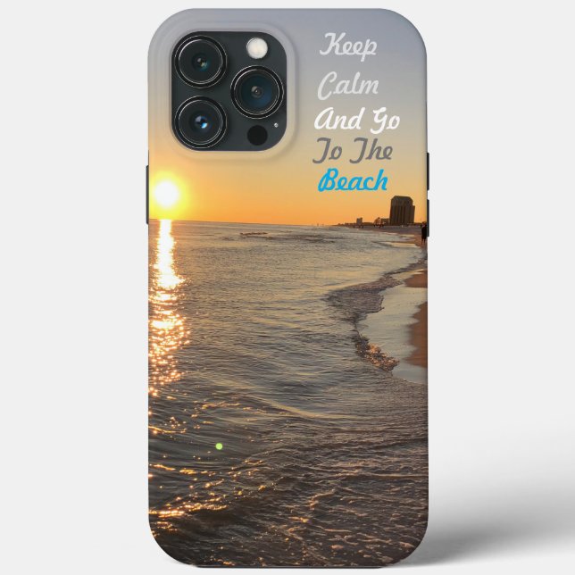 Beach Case-Mate iPhone Case (Back)