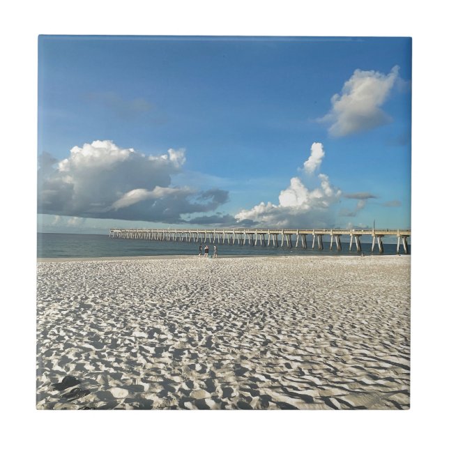 Beach Ceramic Tile (Front)