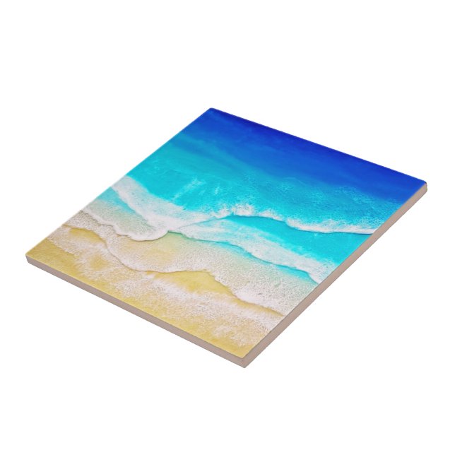 Beach  ceramic tile (Side)
