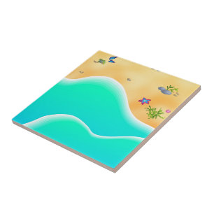 Beach Ceramic Tile