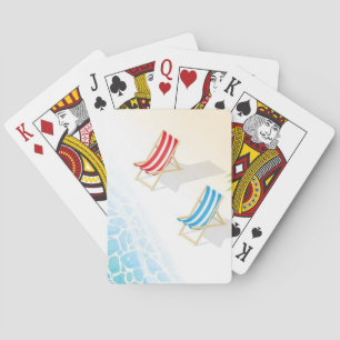Beach Chair Classic Playing Cards