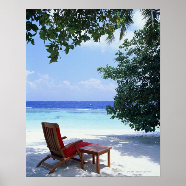 Beach Chair Poster (Front)