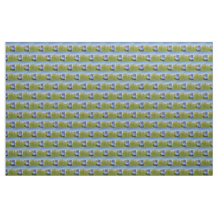 Beach chairs at the North Sea Fabric