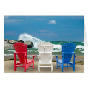 Beach Chairs Cards