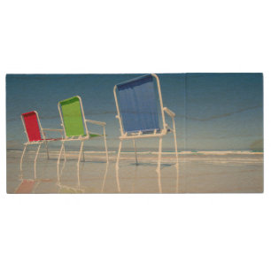 Beach Chairs In Australia Wood Flash Drive