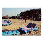 Beach Chairs on Candolim Beach in Goa India (Front Horizontal)