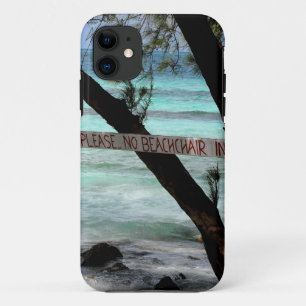 Beach Chairs Rum Point Grand Cayman iPhone 11 Case