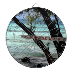 Beach Chairs Rum Point Grand Cayman Dart Board