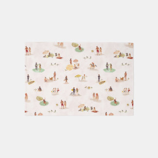 BEACH CHARACTERS  OUTDOOR RUG
