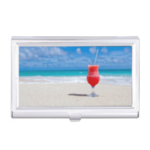 Beach Cheers Business Card Case