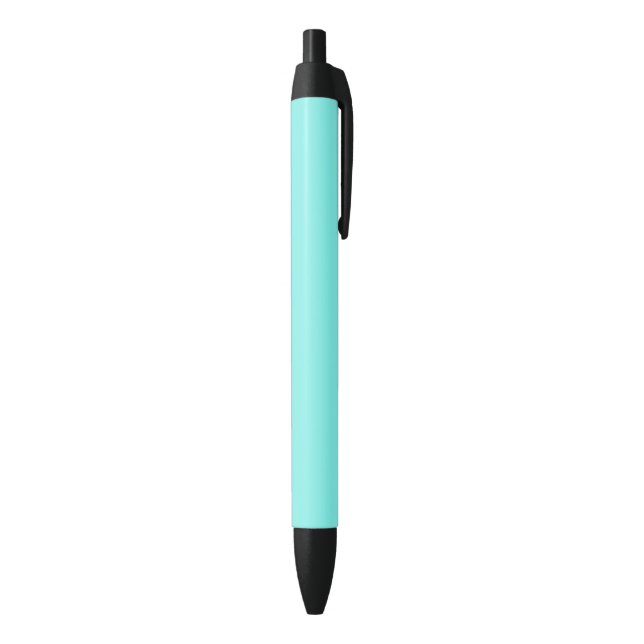 beach chic turquoise aqua Robins Egg Blue Pen (Bottom (Vertical))