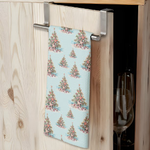 Beach Christmas Kitchen Towel