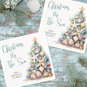 Beach Christmas Party Napkins