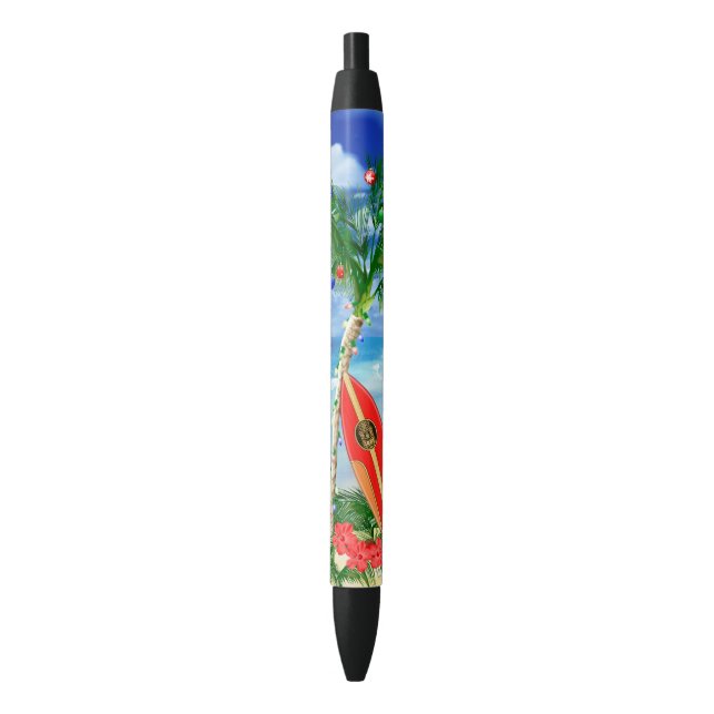 Beach Christmas Pen (Front Vertical)