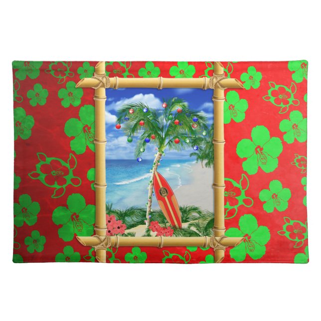 Beach Christmas Placemat (Front)