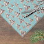 Beach Christmas Tissue Paper<br><div class="desc">Get into the holiday spirit with this beachy tissue paper featuring a Christmas tree made of shells and starfish. Perfect for gift bags or stocking stuffers, this design brings a tropical twist to your holiday celebrations. Ideal for anyone living in places like Florida, Hawaii, or the Bahamas, or for those...</div>