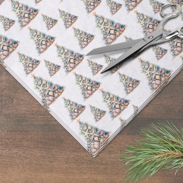 Beach Christmas Tissue Paper (Beach Christmas Tissue Paper)