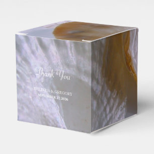 Beach Clams Wedding Favor Boxes