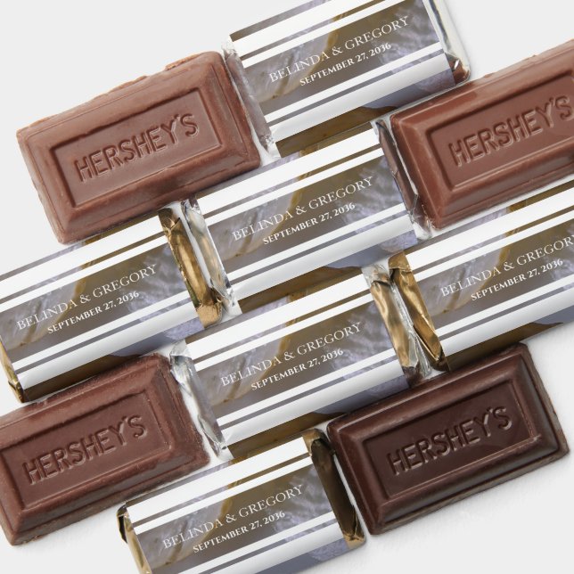 Beach Clams Wedding  Hershey's Miniatures (Assorted)