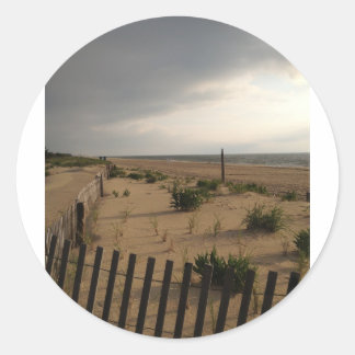 Beach Classic Round Sticker