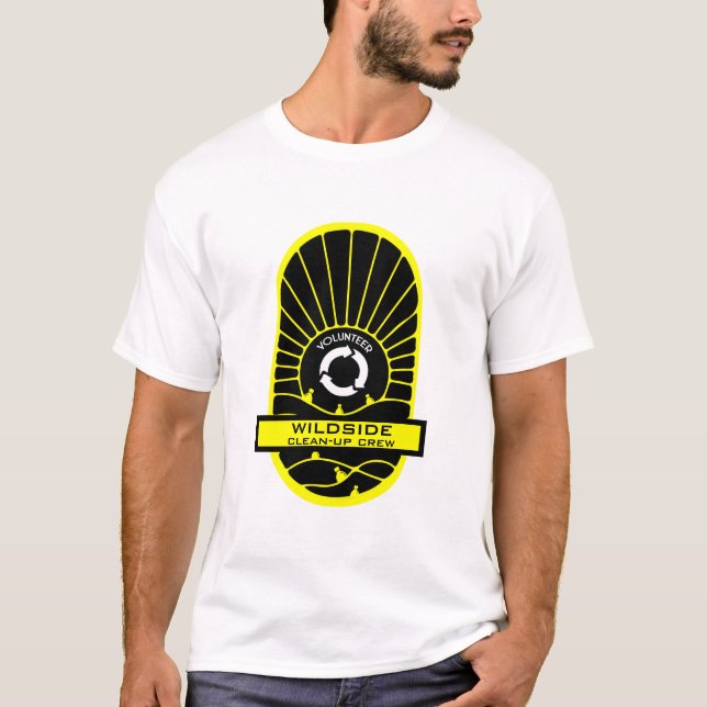 Beach Clean - Up Volunteer Crew T-Shirt (Front)