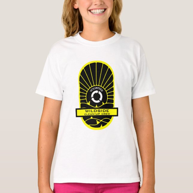 Beach Clean - Up Volunteer Crew T-Shirt (Front)
