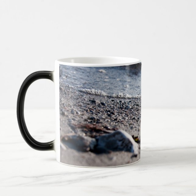 Beach close up color morph mug  (Left)