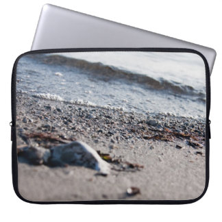 Beach close up laptop sleeve