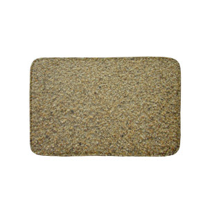 Beach Close-up Sand Photo Nature Lover Coastal Bath Mat