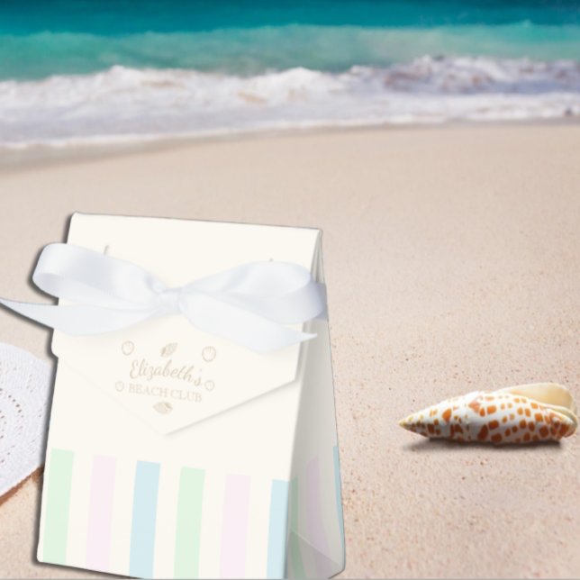 Beach Club Birthday Favor Boxes (Creator Uploaded)