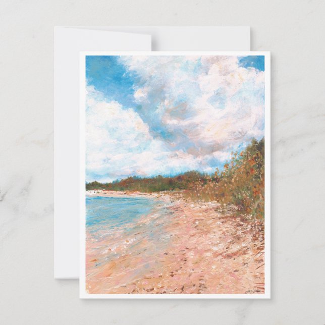 Beach Coastal Michigan Shoreline (Front)