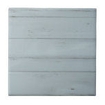 Beach Coastal Ocean Matching Dusty Blue Wood Ceramic Tile<br><div class="desc">Design 2 of 2 | Simple, tranquil seashore inspired design is perfect for a modern stylish beach house or a Cottage style home at the shore. MATCHING PLAIN WOOD TILES to coordinate with the seashell designs with the same background. Artworkl was created by internationally licensed artist and designer, Audrey Jeanne...</div>