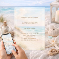 Beach coastal summer birthday