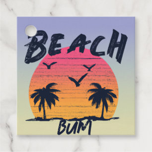 Beach/coastal/tropical/Hawaiian Favor Tags