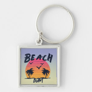 Beach/coastal/tropical/Hawaiian Keychain