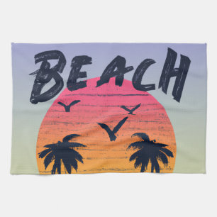 Beach/coastal/tropical/Hawaiian Kitchen Towel