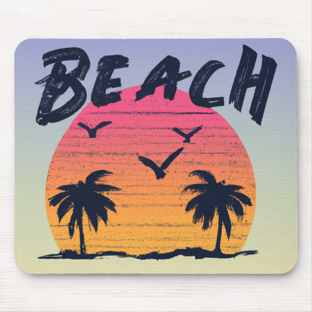 Beach/coastal/tropical/Hawaiian Mouse Pad (Front)