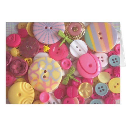 Beach Color Buttons Cards (Front Horizontal)