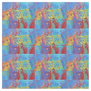Beach Colors Fabric by artinphotography at Zazzle