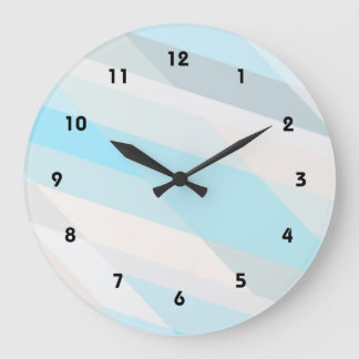 Beach Colors Large Clock