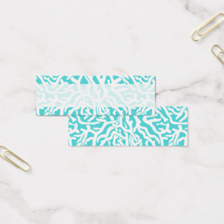 Beach Coral Reef Pattern Nautical White Blue