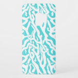Beach Coral Reef Pattern Nautical White Blue Case-Mate Samsung Galaxy S9 Case<br><div class="desc">This pretty ocean / beach-inspired repeating nautical pattern looks like an intricately-woven coral reef in white on a beachy - blue background. The elegant coral reef pattern is done in a stencil look. The color of blue is aqua / teal, reminiscent of bright, clear tropical seas. This simple, modern design...</div>