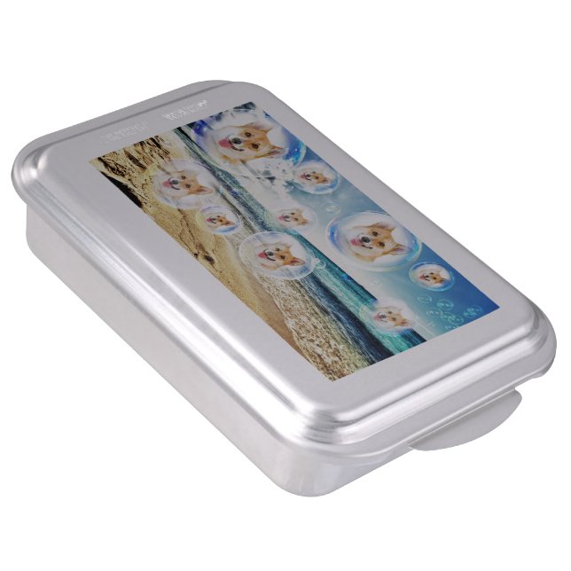 Beach Corgis Cake Pan (Side)