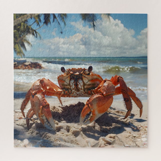 Beach Crab Puzzle (Vertical)